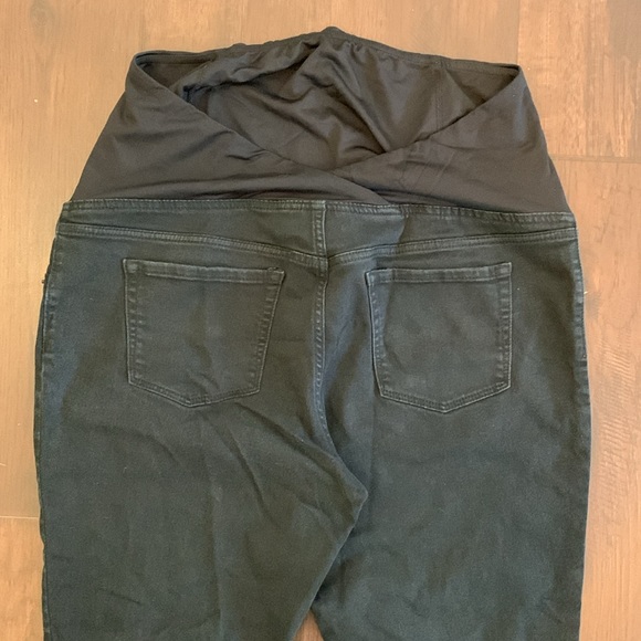 ISABEL MATERNITY BLACK JEANS SKINNY BLACK - Picture 8 of 9